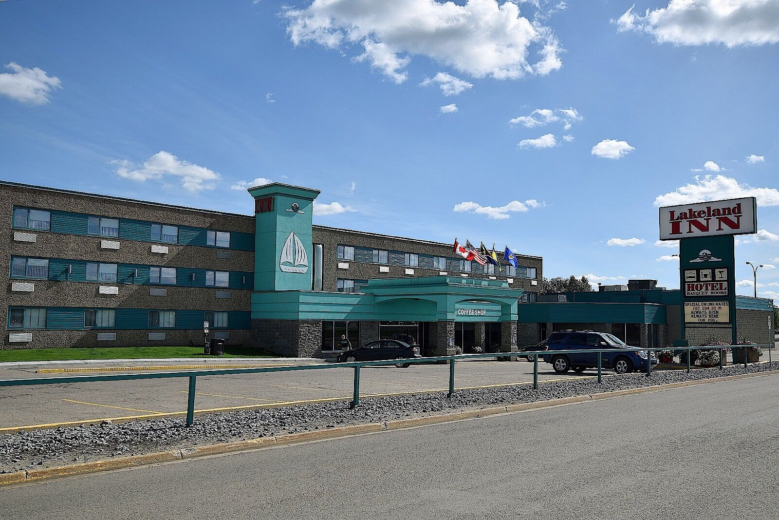 Lakeland Inn Hotel Cold Lake Esterno foto